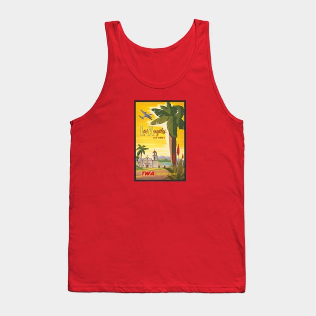 Los Angeles Tank Top by ezioman